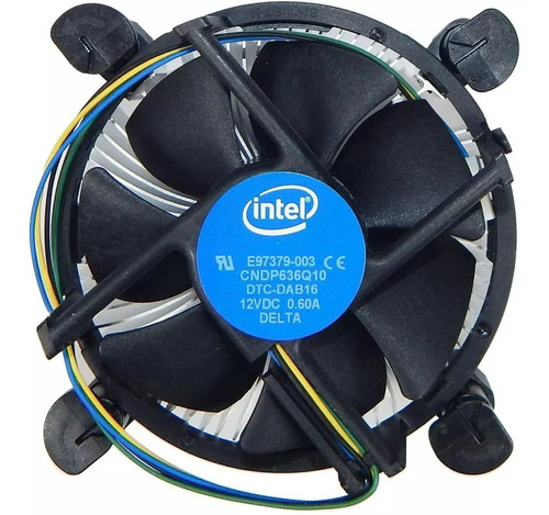 Imagen 1 de 5 de Cooler Cpu Intel Stock Original Socket Lga 1150 1151 1200