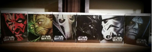 Star Wars Colección 1-6 (bluray, Steelbook)