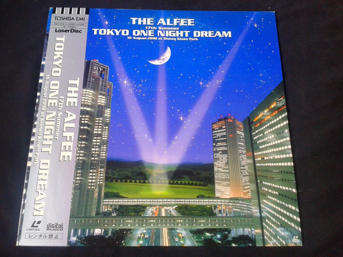 Laser Disc The Alfee Tokyo One Night Dream Video Musical