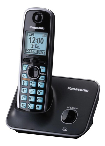 Imagen 1 de 2 de Teléfono inalámbrico Panasonic KX-TG4111 negro