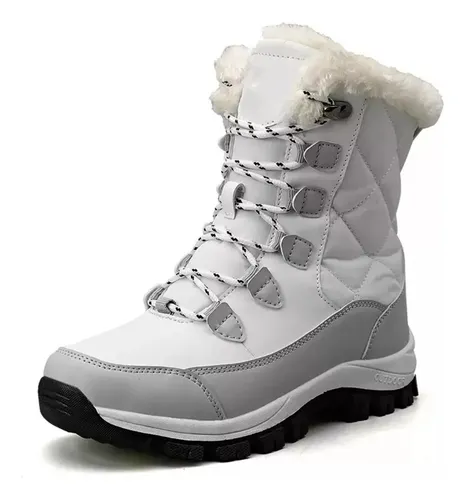 comprar Botín Térmico Impermeable Forrado Con Chiporro Mujer - Nieve