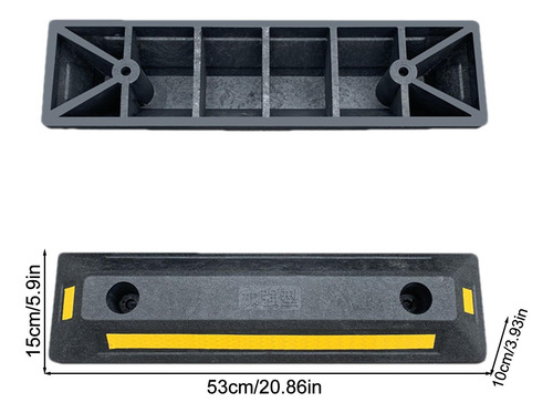 Tapón De Piso De Vehículo Para Garaje De Acera Tapón De Goma