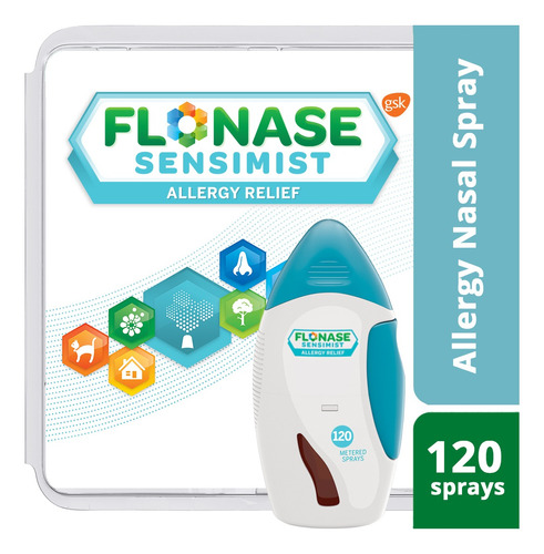 Spray Nasal Flonase Sensimist Alivio De Alergias, 24 Hrs