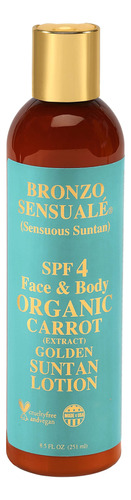 Bronzo Sensuale Spf 4 Sunscreen Deep Golden Tanning Locion D