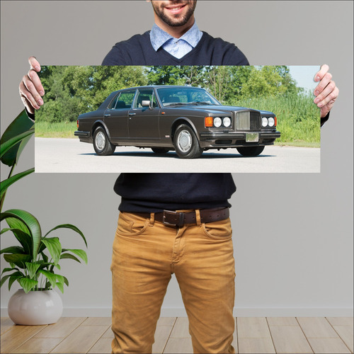 Cuadro 30x80cm Auto 1989 Bentley Turbo R 41372 55