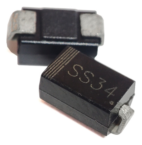 ((( 20 Peças ))) Diodo Smd Schottky Ss34 1n5822 40v X 3a