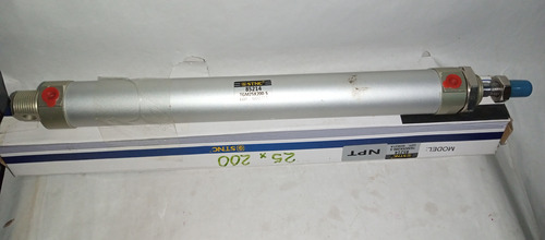 Cilindro Neumático Doble Efecto 25x200 Stnc