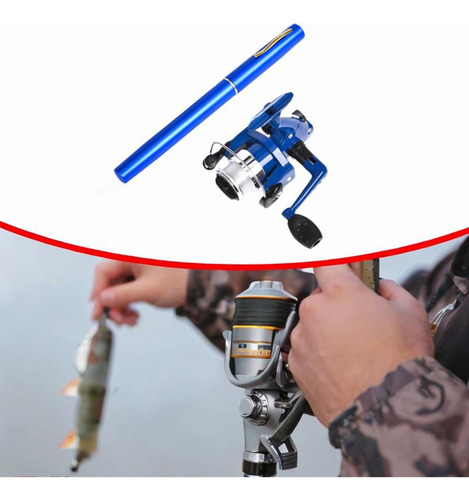 A Combo De Pesca Compacto Para Aventuras Al Aire Libre