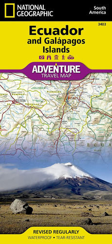 Libro: Ecuador And Galapagos Islands Map (national Adventure