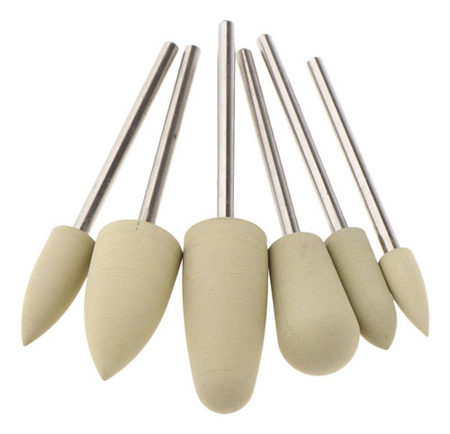 Broca De Silicona Para Uñas, 6 Piezas, Limpiador De 04