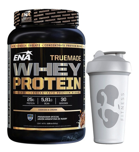 True Made Whey Protein 2 Lb Ena + Vaso Isolate Concentrate