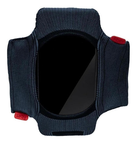 Braçadeira Para Celular Armband Fiber Knit Suporte Corrida Cor Azul / G