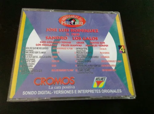 Cd Jose Luís Rodriguez,galos ,sandro Cromos. Ljp (Usado)