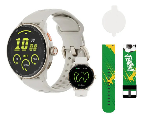 Relógio Smartwatch Bettdow Fb050 Gps Tela Amoled 1.43 Cinza