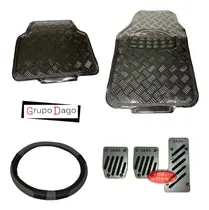 Comprar Vw Gol Cubre Alfombras + Cubre Volante + Pedalera Deportiva