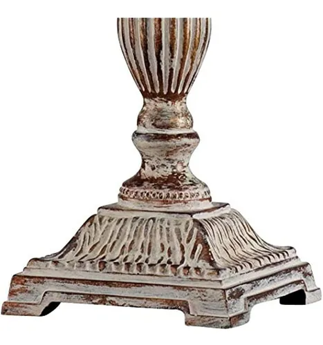Shabby Chic French Country Cottage Lámpara De Mesa Antiguo B