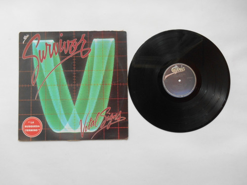 Lp Vinilo Survivor Vital Signs Edición  Colombia 1984