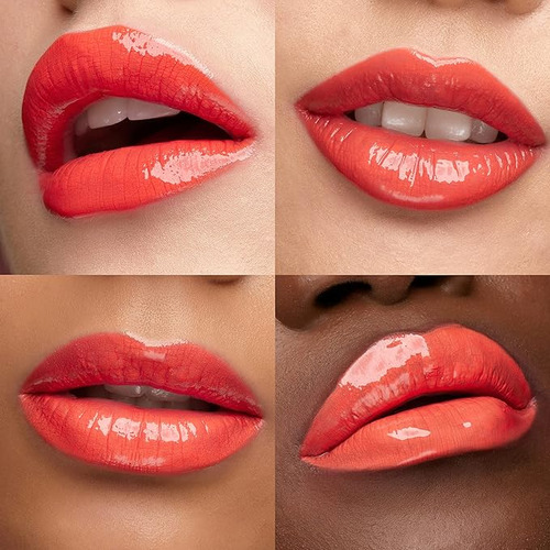 Kiko milano lápiz labial liquido double touch 114 orange red edición limitada