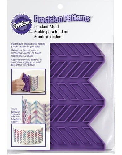 Molde Silicona Espina De Pescado Precisión Flexible Wilton