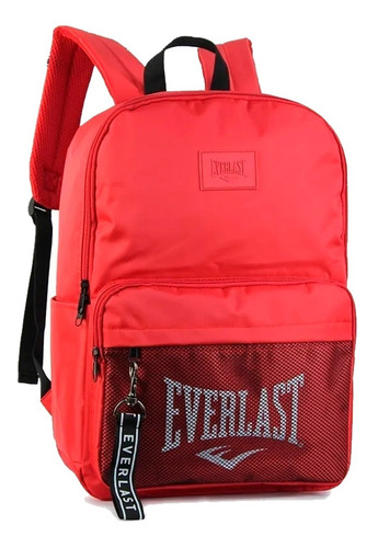 Mochila Everlast Deportiva Antirrobo Urbana + Llavero 