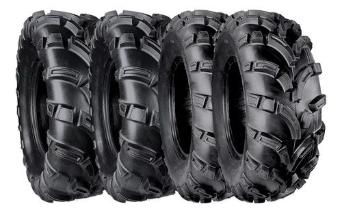 Llantas Para Can Am Outlander 25x10x12 Y 25x8x12 Dot 4pzas