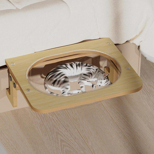 Hamaca De Gato De La Ventana De Gato, Transparente Fácil De