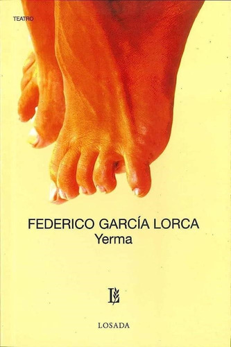 Libro Yerma - Garcia Lorca, Federico