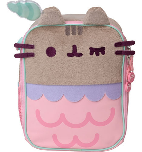 Kit De Mochila Lonchera Y Lapicera Pusheen Primaria Vs7104