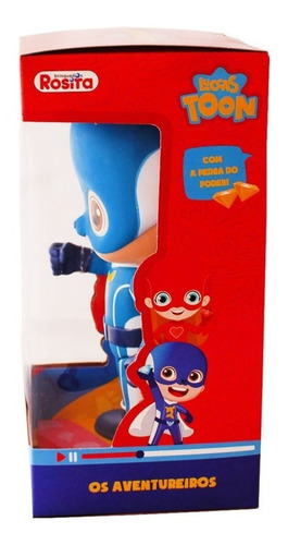 Imagem 3 de 6 de Boneco Super Foca Brinquedo Os Aventureiros Baby Brink