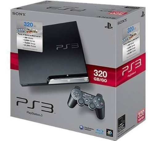 Playstation 3 - 320gb + 4 Juegos