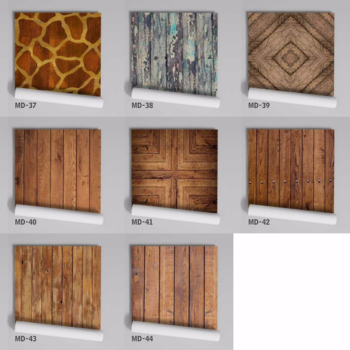 Papel De Parede Adesivo Madeira Demolição Md-40 - 13 Unids.