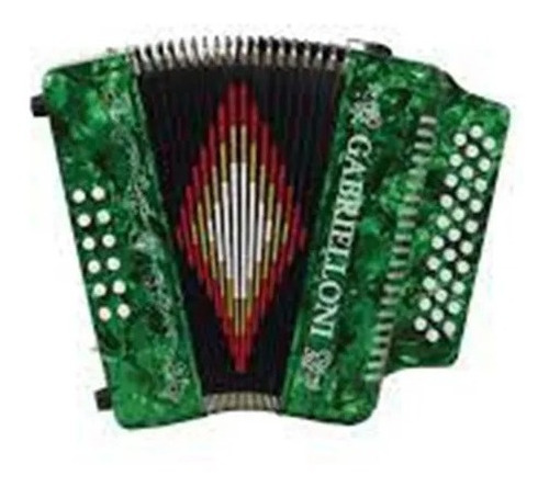 Acordeon Botones Con Estuche Y Correas Varios Colores Hc3112