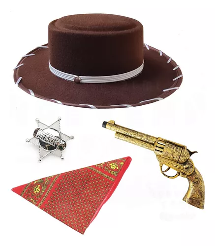 Pistolas Vaquero Cowboy Juguete Sheriff Disfraz OF197