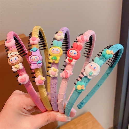 Diadema Antideslizante Linda De Dibujos Animados Para Niños