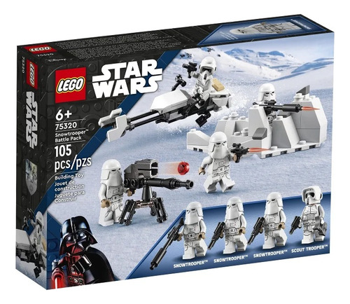 Lego Star Wars Snowtrooper Battel Soldados Pack 75320