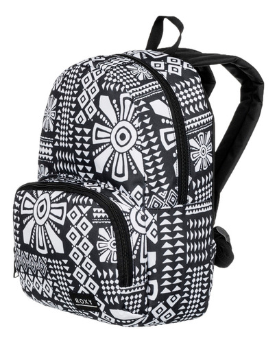 Mochila Roxy Lifestyle Mujer Always Core Negro-blanco Cli