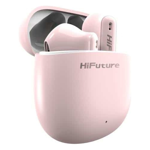 Auriculares in-ear inalámbricos HiFuture ColorBuds Soft Bass Sound Rosa Con Micrófonos