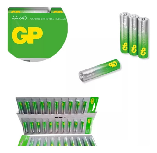  Pilas -  Baterias Aa Gp Super Alkaline - Pack 4 Unidades 