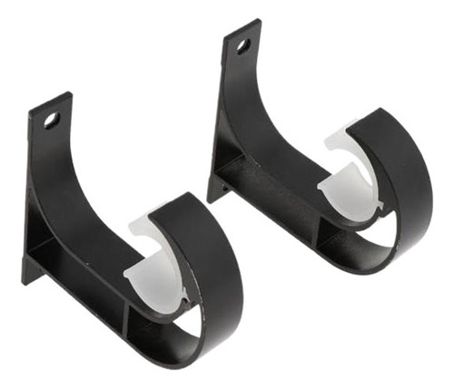 4x Soportes De Cortina De Metal Soporte De Pared Soporte De