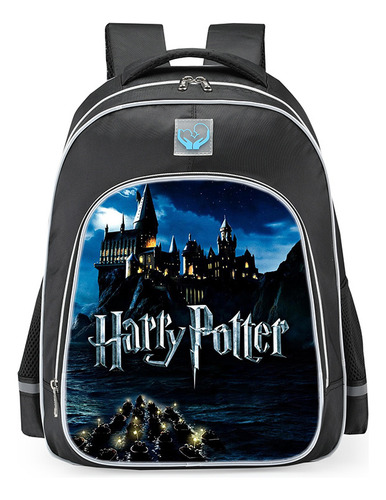 Mochila Escolar Impermeable De Harry Potter