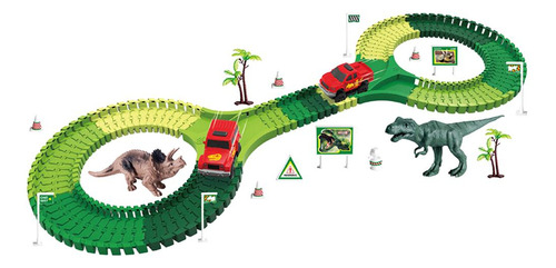 Set De Juego Dinosaur Toys Adventure Track Para 3, 4, 5, 6 A
