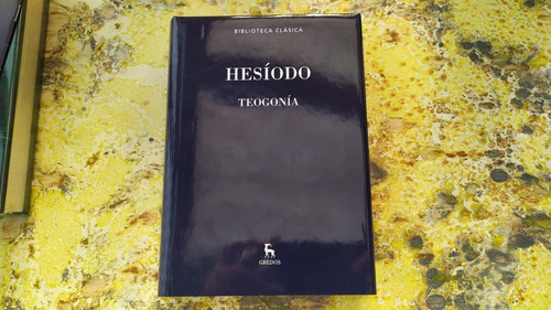 Hesíodo. Teogonía | Ed. Gredos, España | Nuevo