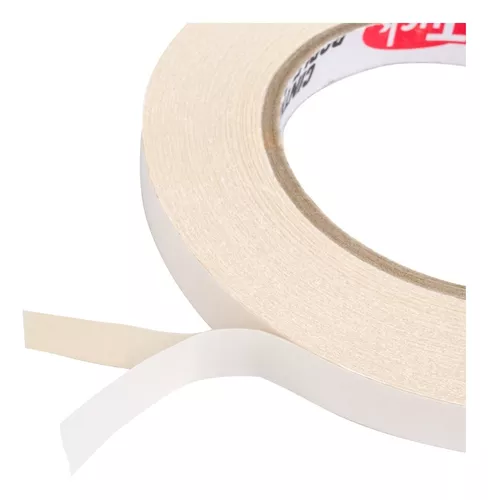 Cinta Devek adhesiva doble cara masking papel de 18 mm x 33 m. – Du Papier