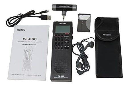 Radio Tecsun Pl368 Pl-368 Am Fm Lw Sw Banda Lateral | Neg §