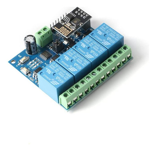 Módulo Relé Wifi 4 Canales 5v Jessinie Control App