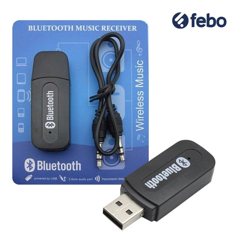 Imagen 3 de 5 de Adaptador O Receptor Usb A Bluetooth Para Equipos De Audio