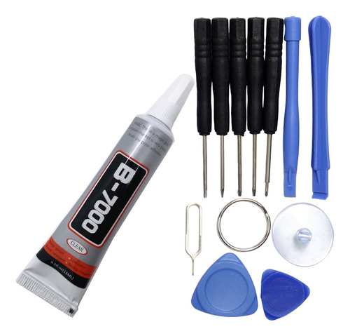 Kit De Reparacion Celular Herramientas Pegamento B7000 15ml