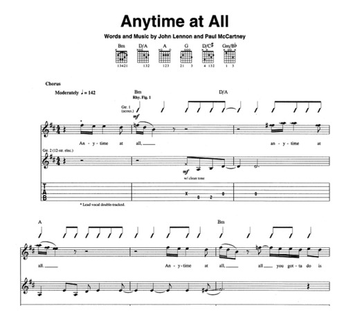 Libro The Beatles * A Hard Day`s Nigth Para Guitarra