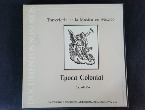 Trayectoria De La Música En México Época Colonial 4 Lp´s