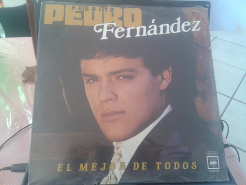 Disco Acetato Pedro Fernandez El Mejor De Todos